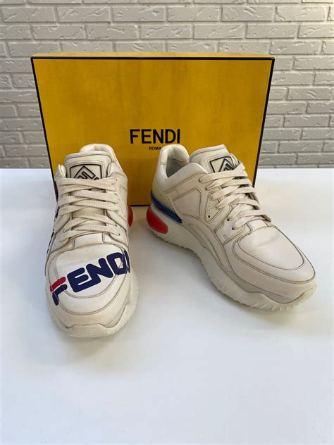 collab fendi fila|fila x fendi sneakers.